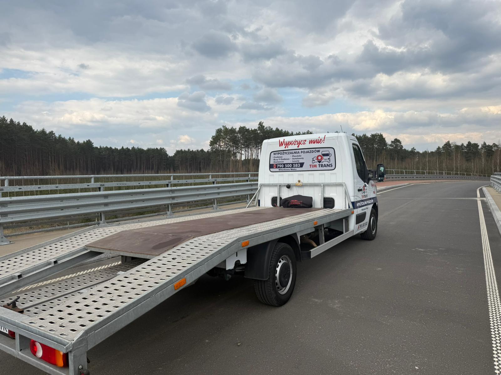 Platforma najazdowa autolawety Tim Trans